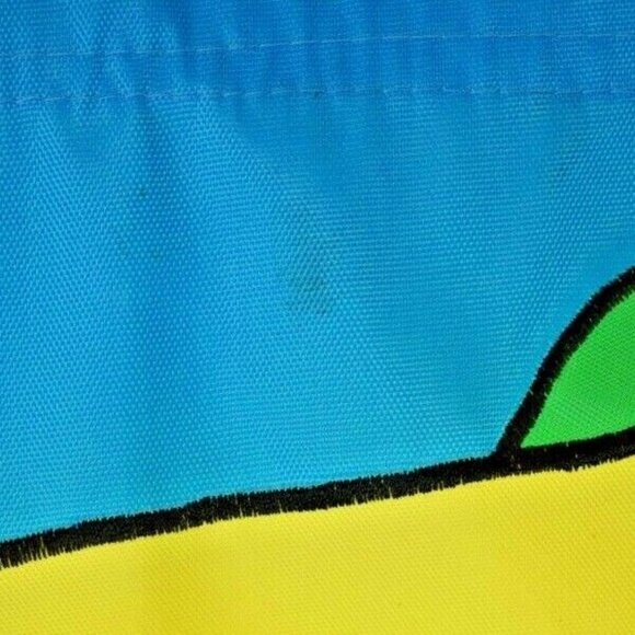 Bumblebee with Flower Outdoor Garden Flag Large 28 x 38 - Picture 3 of 4